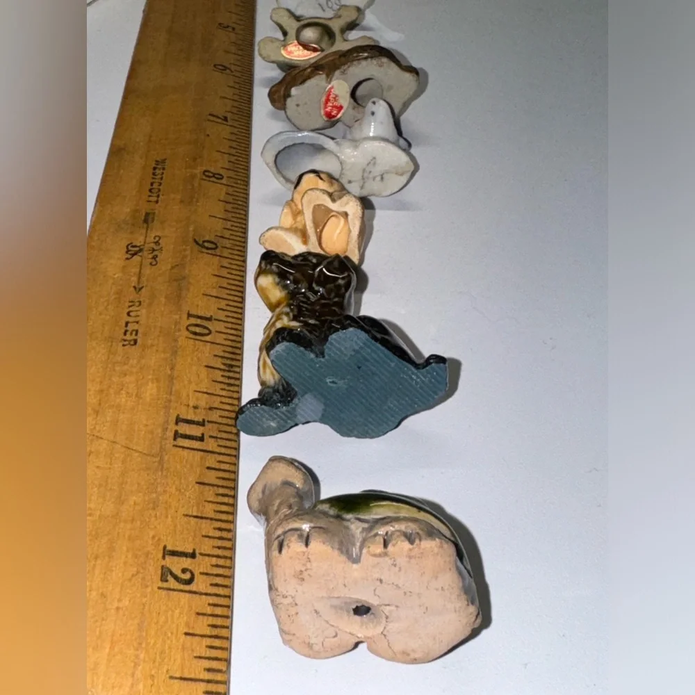 Lot of Miniature Figurines Frog Dog Turtle Polar Bear Animals Lamb Goat & Rabbit - Picture 7 of 16